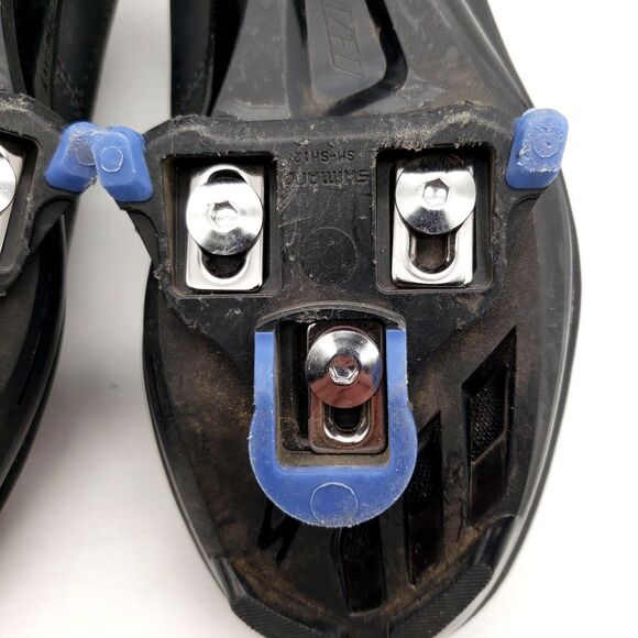 Specialized Comp Rd Cycling Shoes BOA Womens 6.5 39 Black 3 Bolt Shimano Blue - Picture 8 of 10